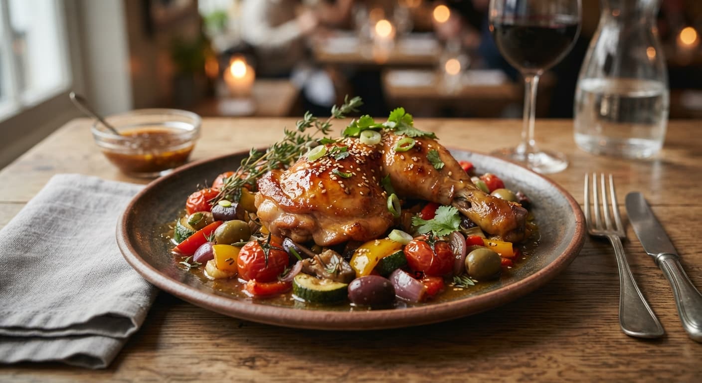 Ginger‑Soy Chicken Provencal
