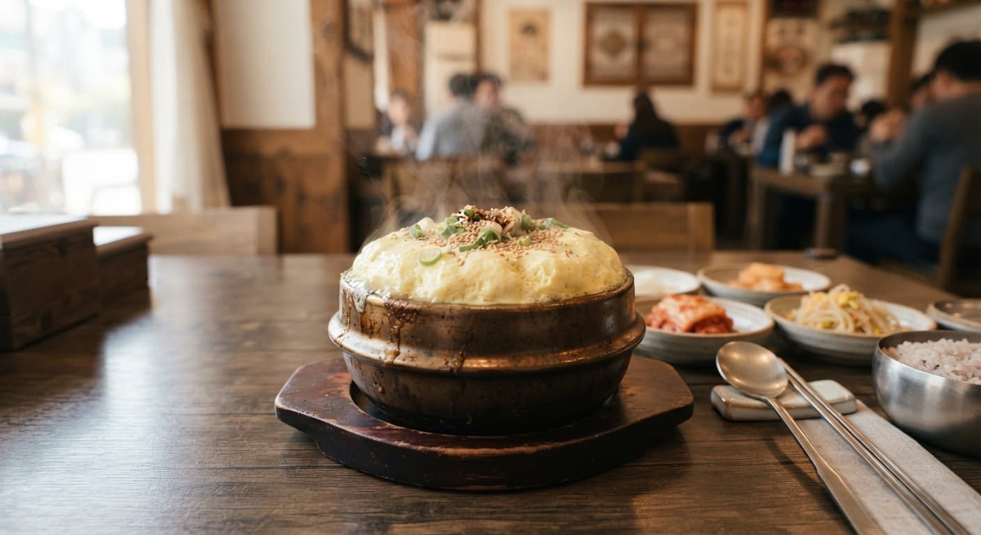 Gyeran Jjim (Steamed Eggs)