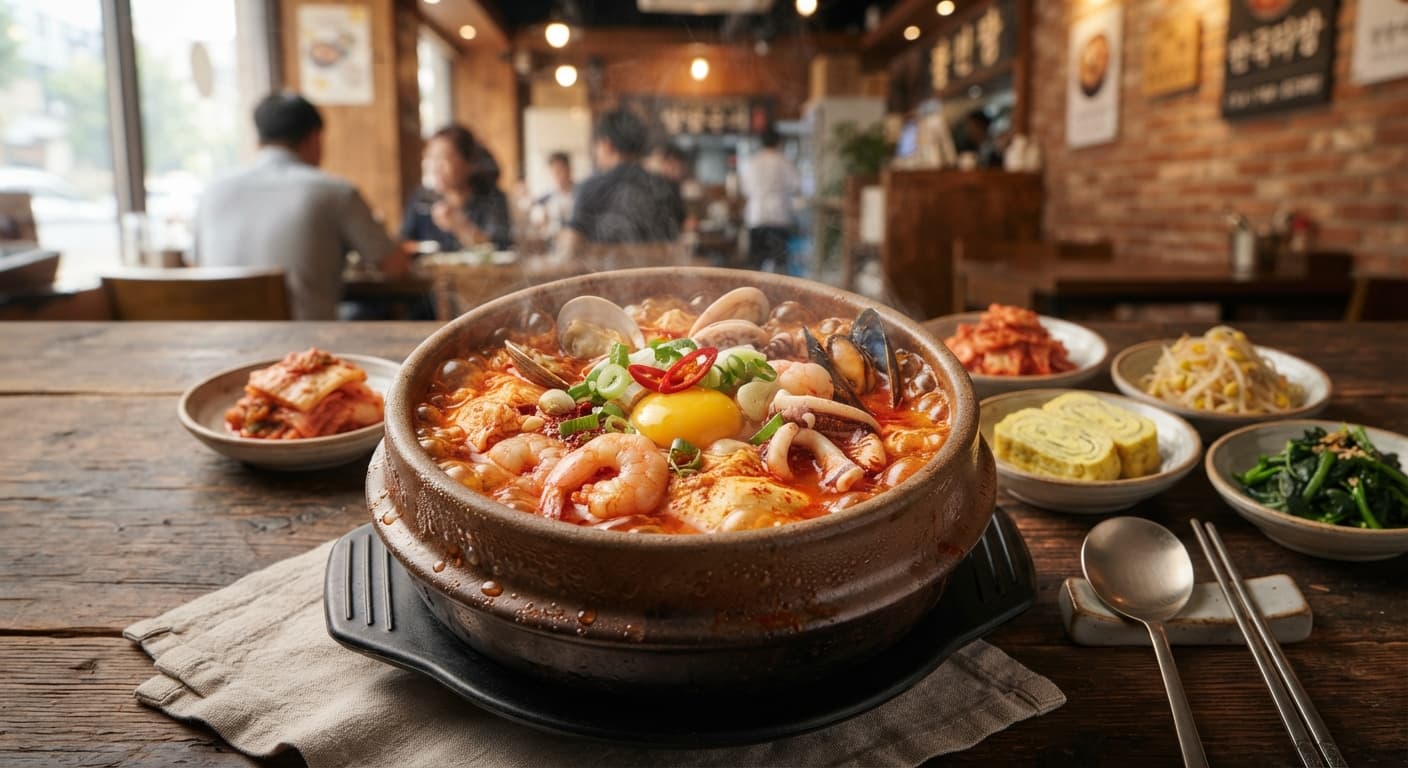 Haemul Sundubu Jjigae from Scratch