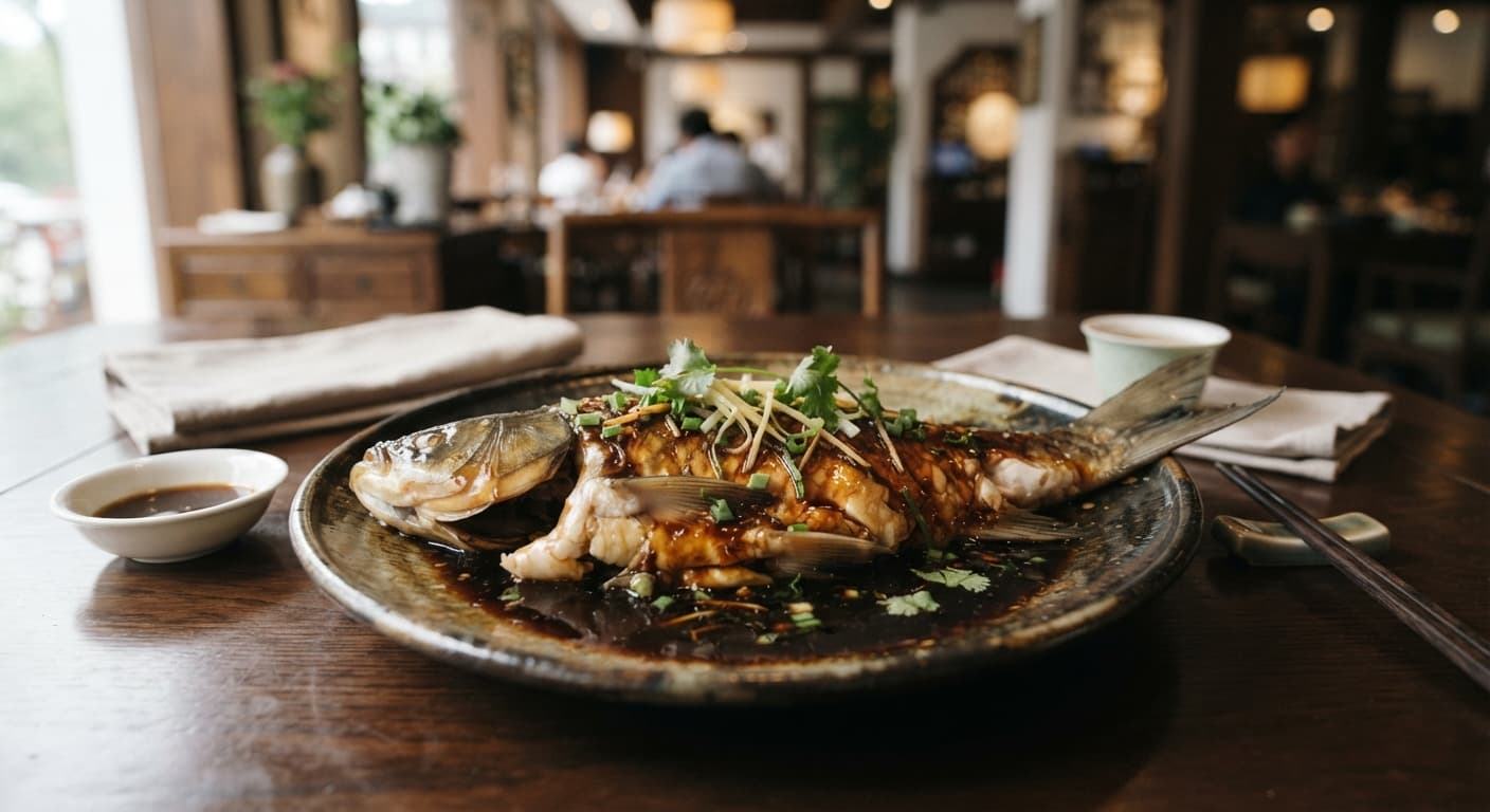 Hangzhou West Lake Fish in Vinegar Gravy