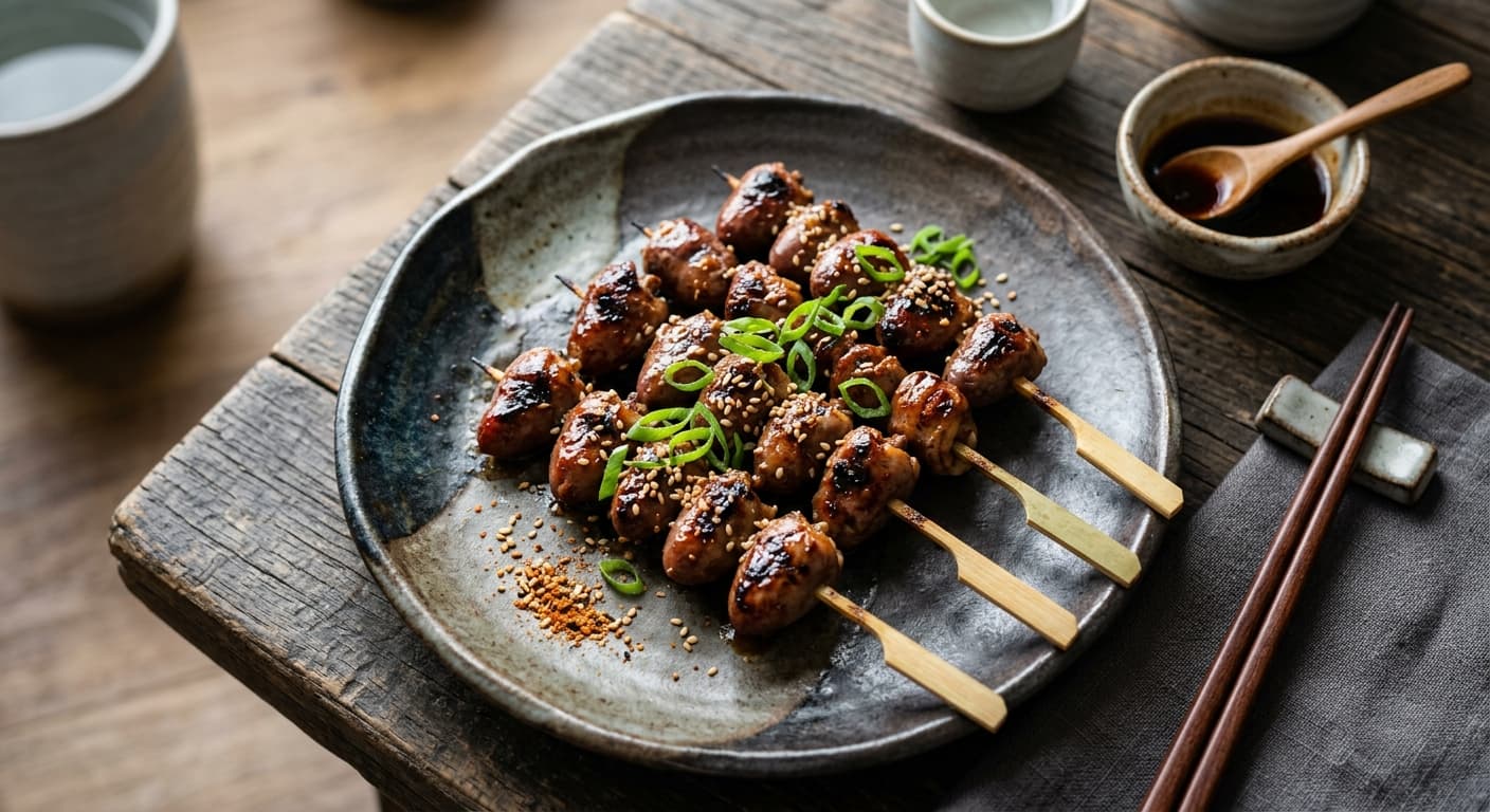 Hatsu Yakitori (Chicken Heart)