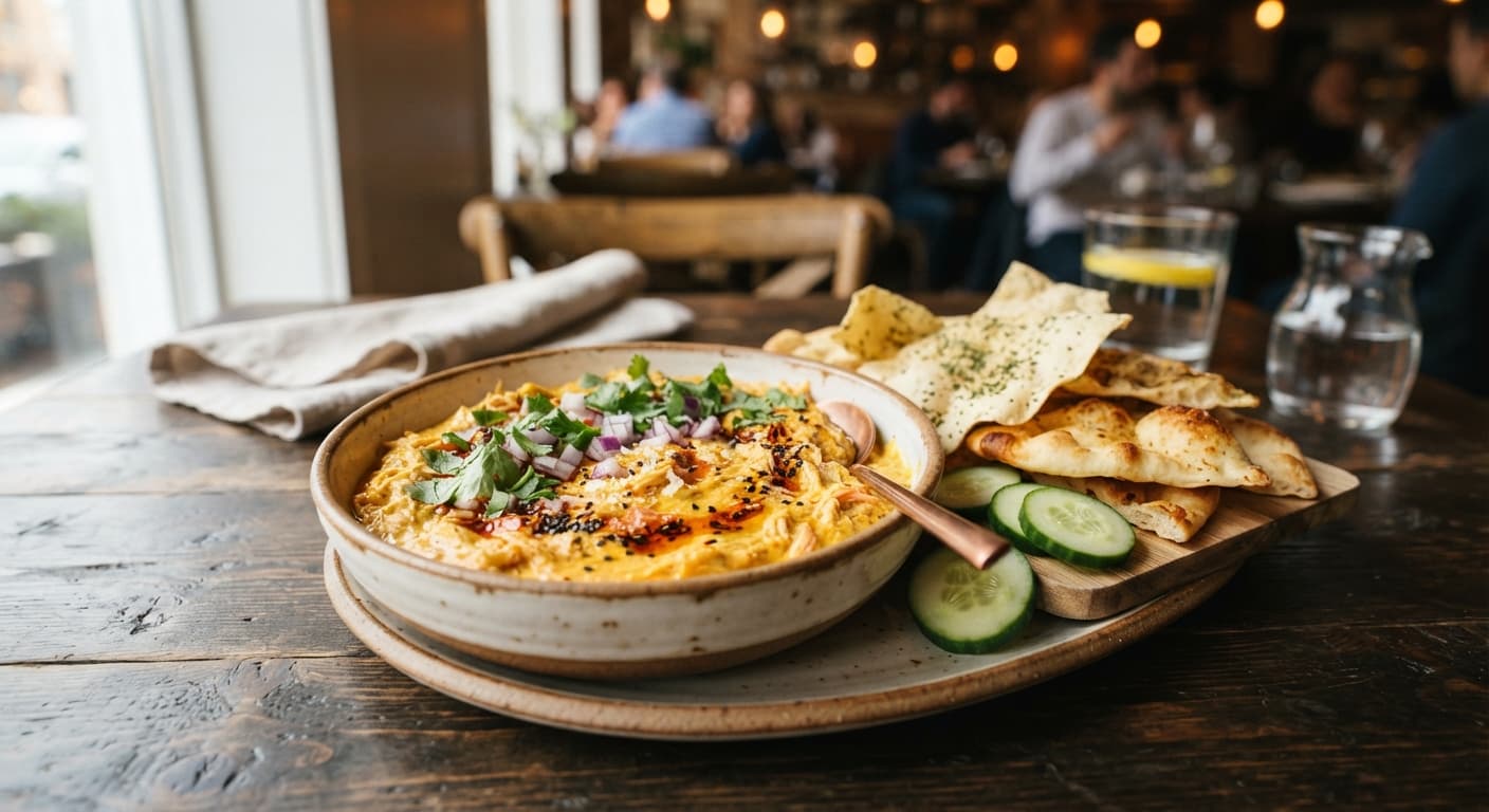 Indian Curry‑Spiced Imitation Crab Dip