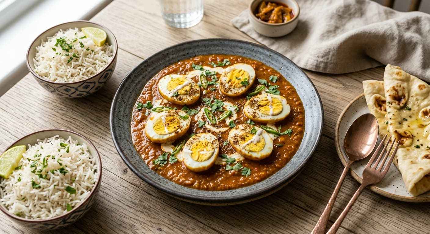 Indian Egg Curry (Ande Ka Salan)