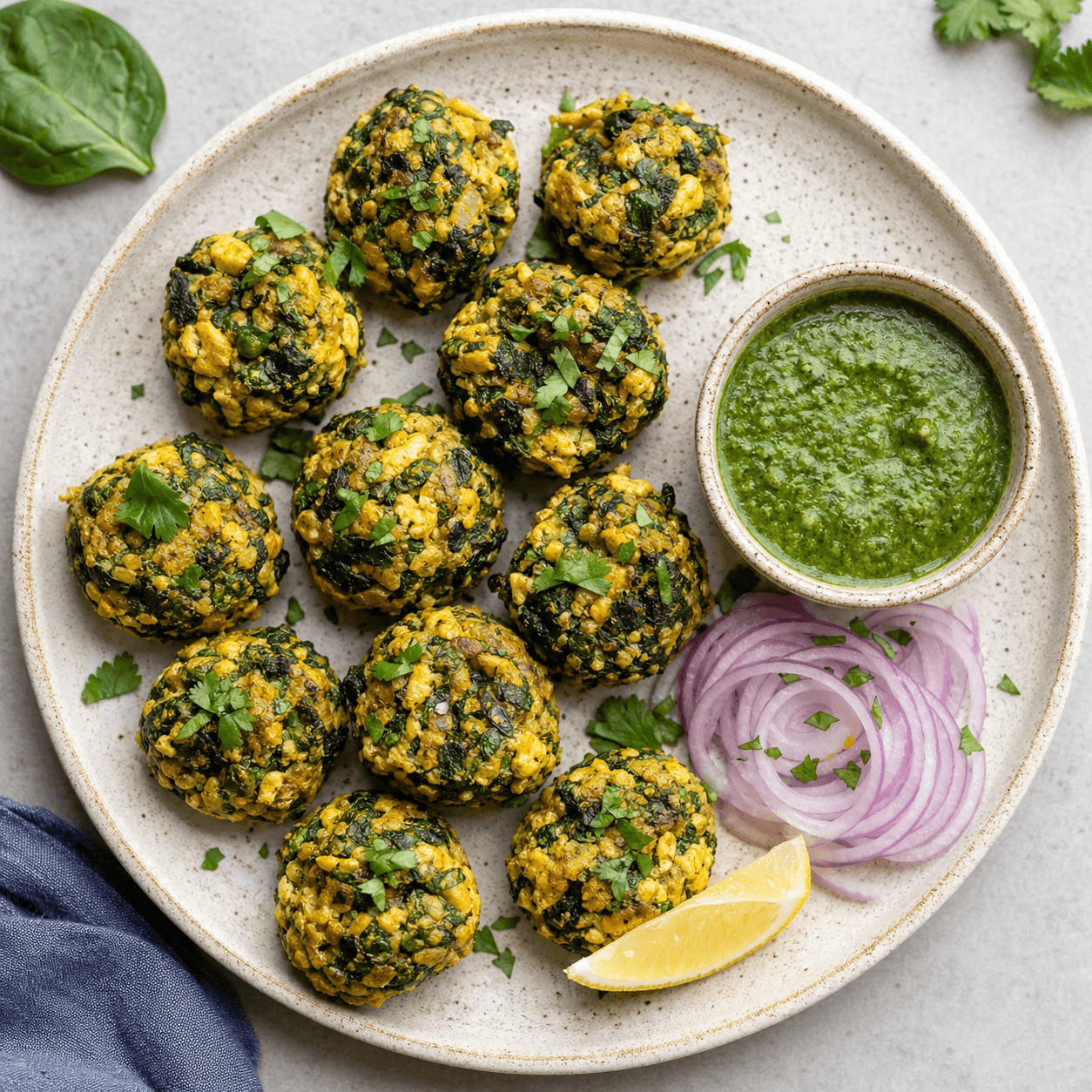 Indian Spiced Spinach Egg Bhurji Bites (Low-Carb)