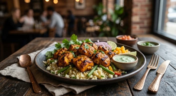 Indian-Style Orange Chicken Tikka (Low-Carb)