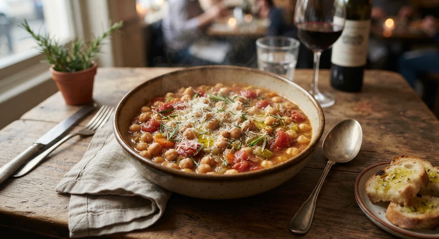 Italian Chickpea and Rosemary Stew