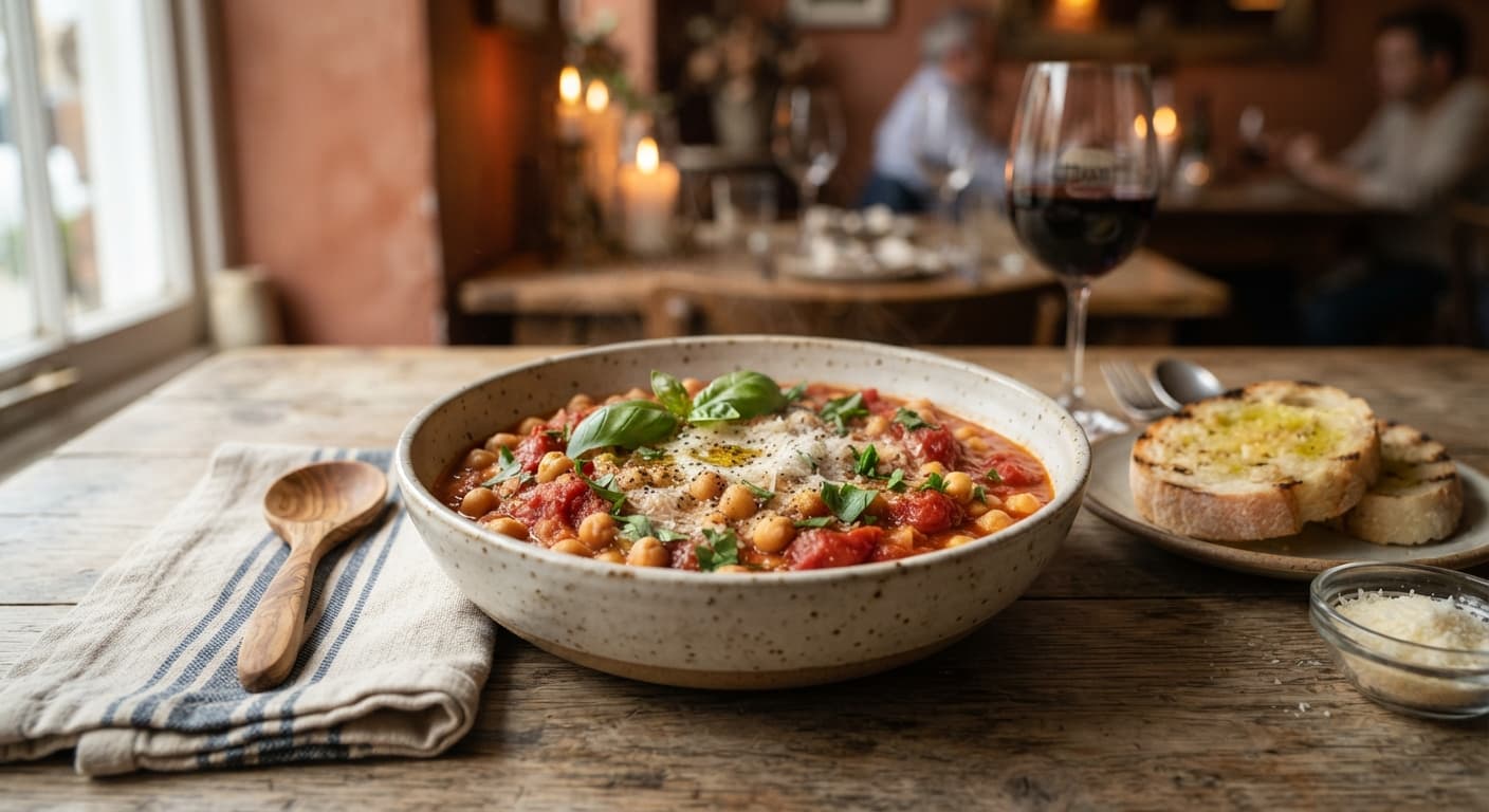 Italian Chickpea and Tomato Stew