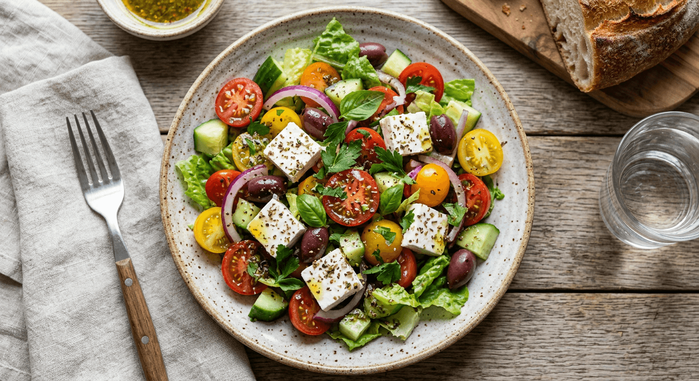 Italian Herb Infused Village Salad