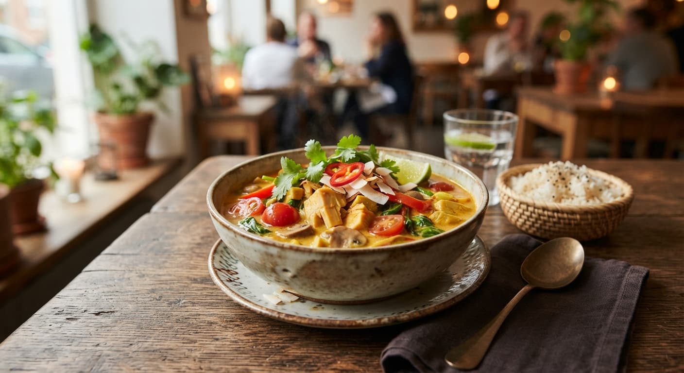Jackfruit Curry Coconut Soup