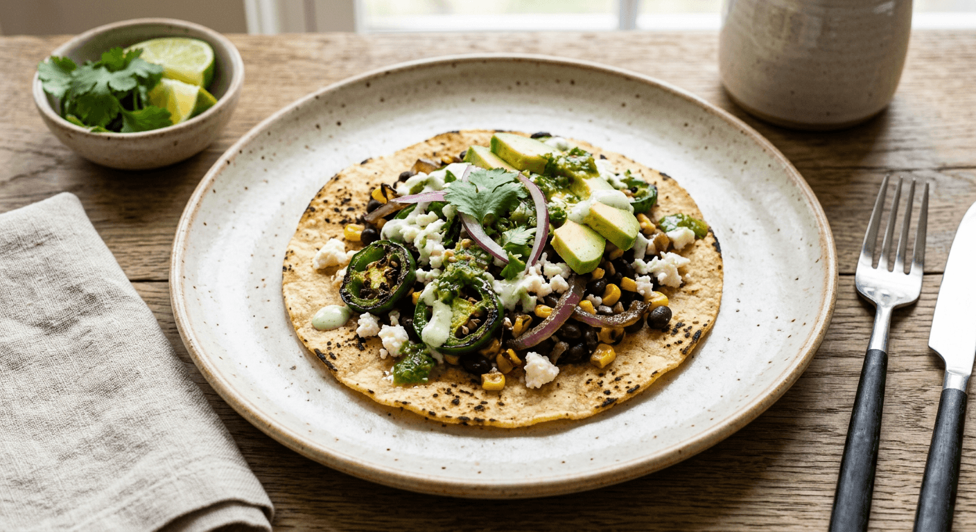 Jalapeño and Queso Fresco Tortilla