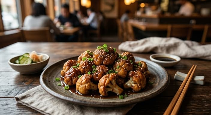 Japanese Chicken Teriyaki-Style Cauliflower Bites (No Soy) (Low-Carb)