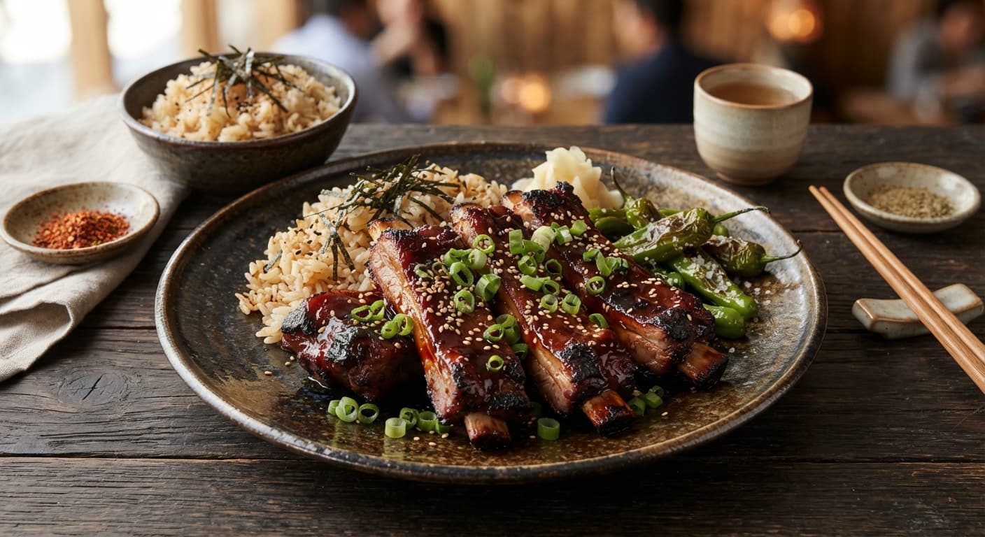 Japanese Classic Teriyaki Spare Ribs