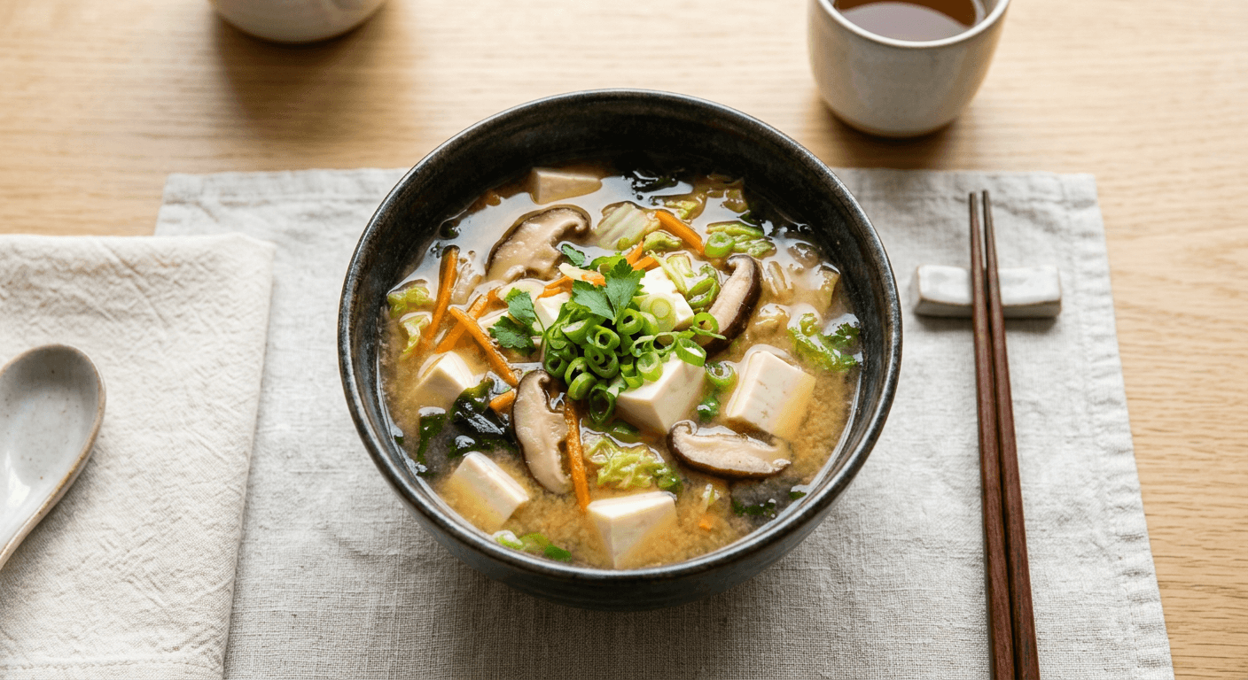Japanese Miso Soup With Tofu And Vegetables No Shellfish No Sesame 1771030304322 41mw