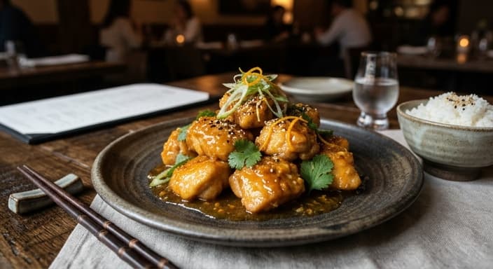 Japanese Orange Chicken (Miso-Ginger Glaze, No-Fry)