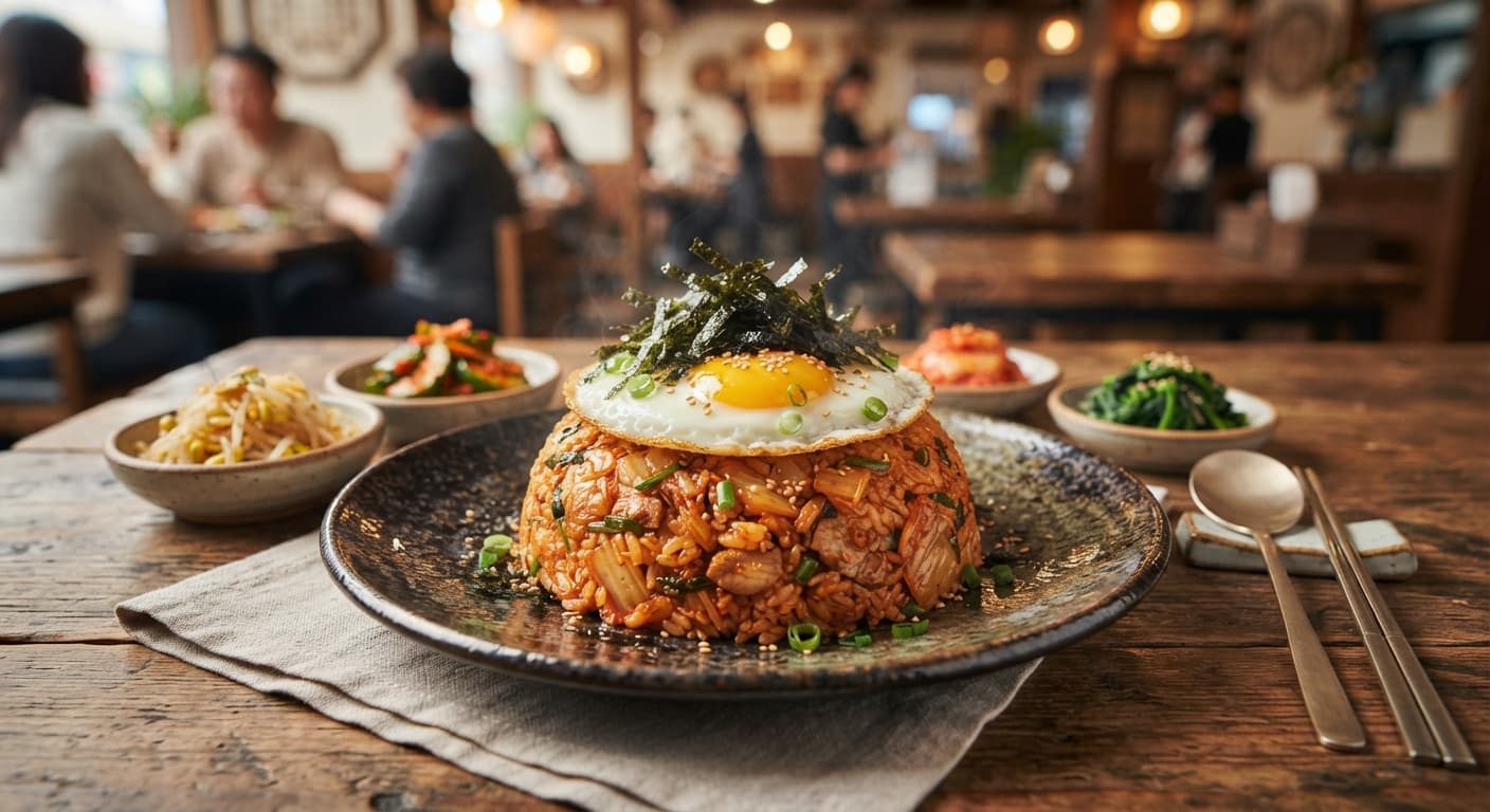 Kimchi Fried Rice (Kimchi Bokkeumbap)