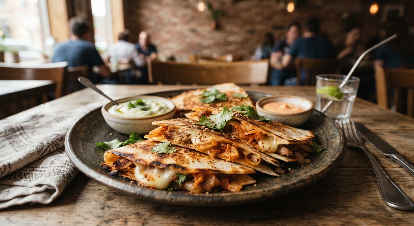 Kimchi Quesadillas