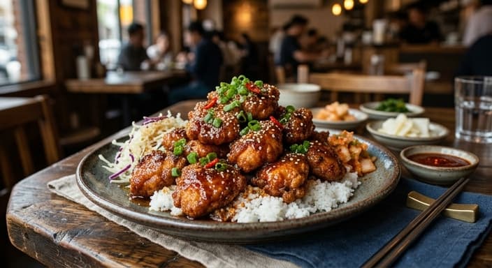 Korean Gochujang Honey Chicken (Pan-Quick)