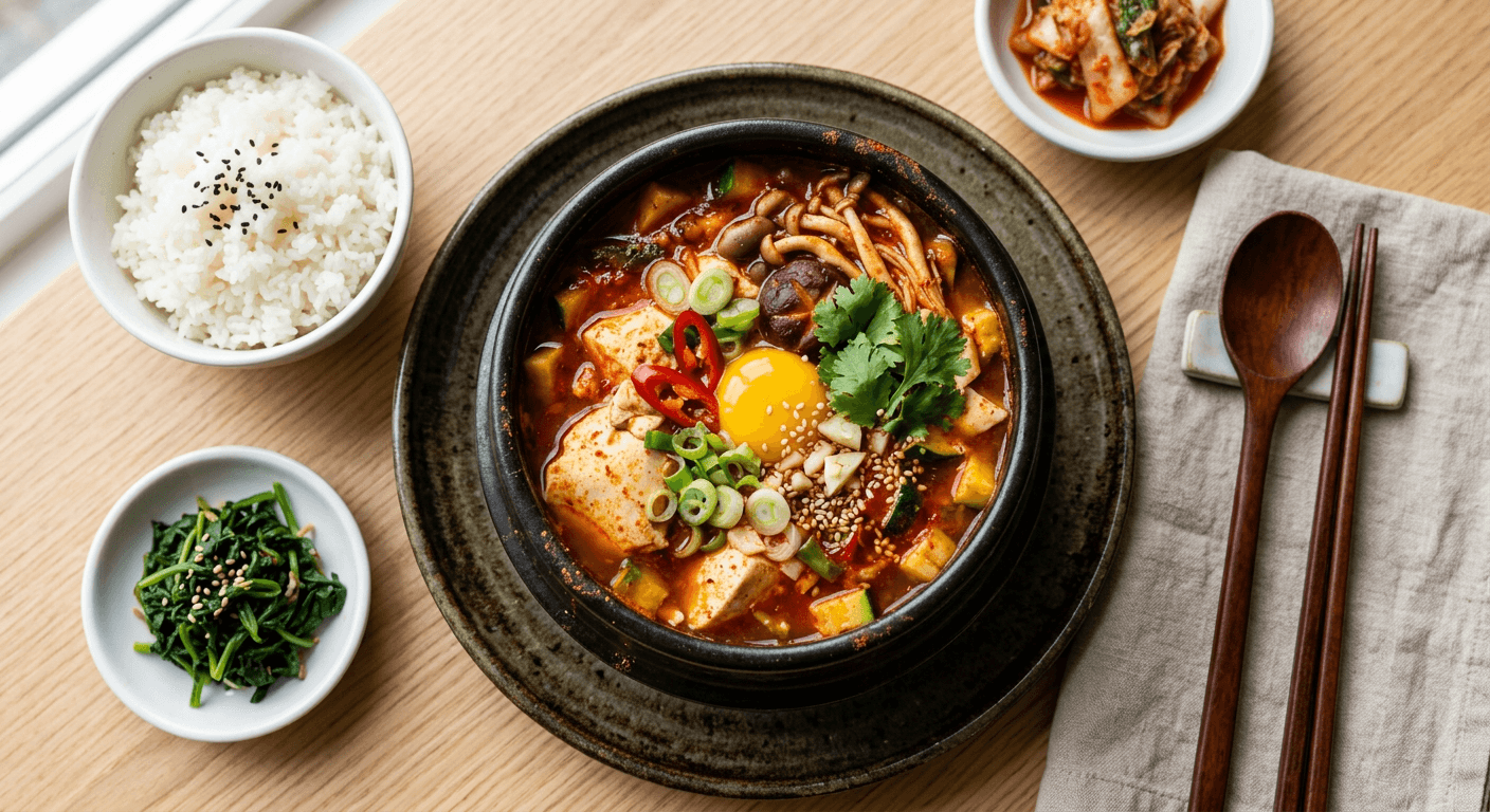 Korean Soft Tofu Stew Soon Dubu Jjigae Vegetarian 1771705729129 D8o6