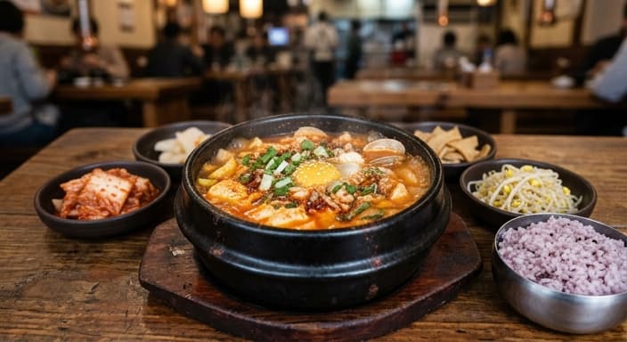 Korean Spicy Tofu Stew (Soondubu-Style)