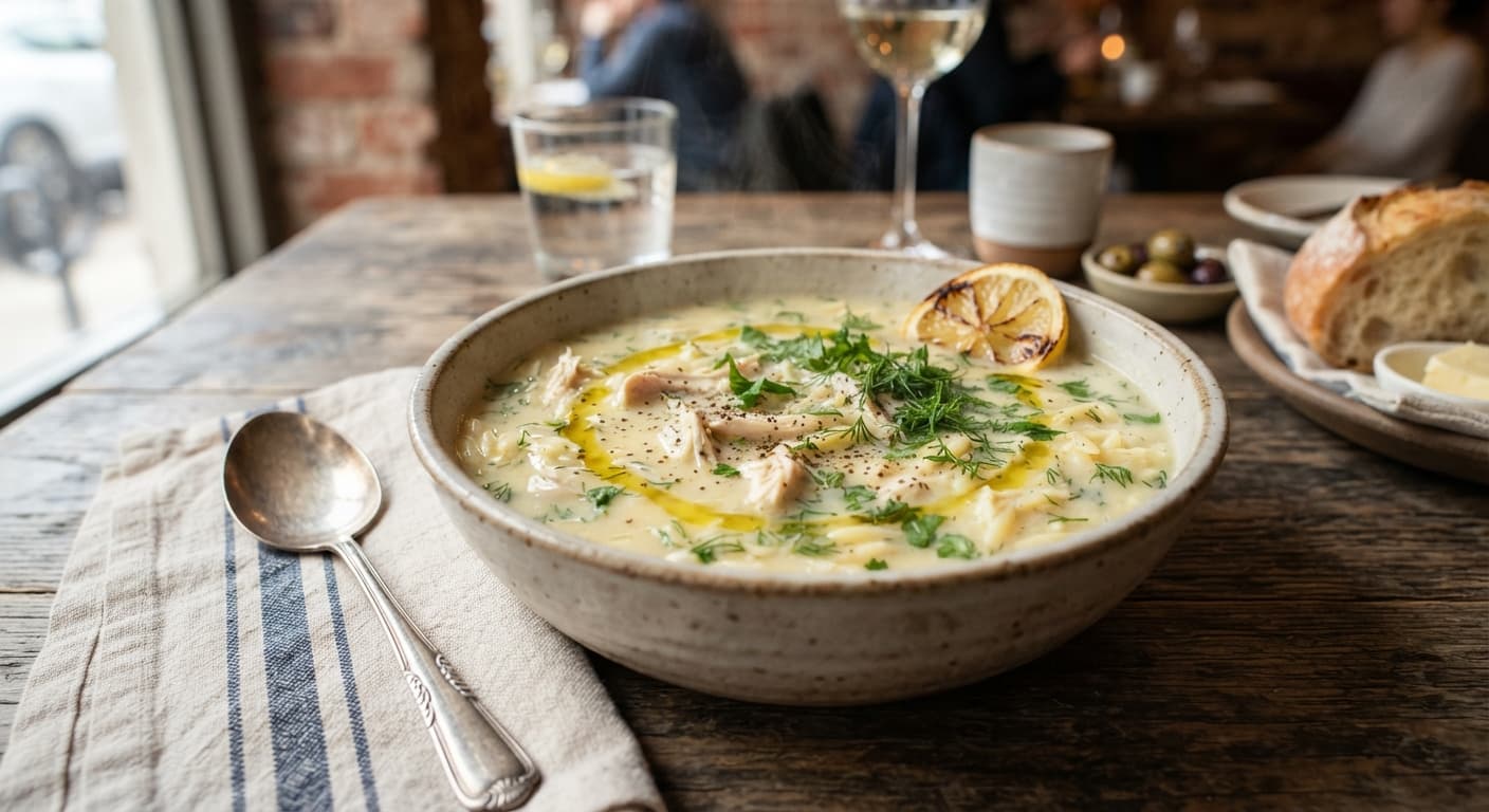 Lemon Chicken Soup (Avgolemono-Style)