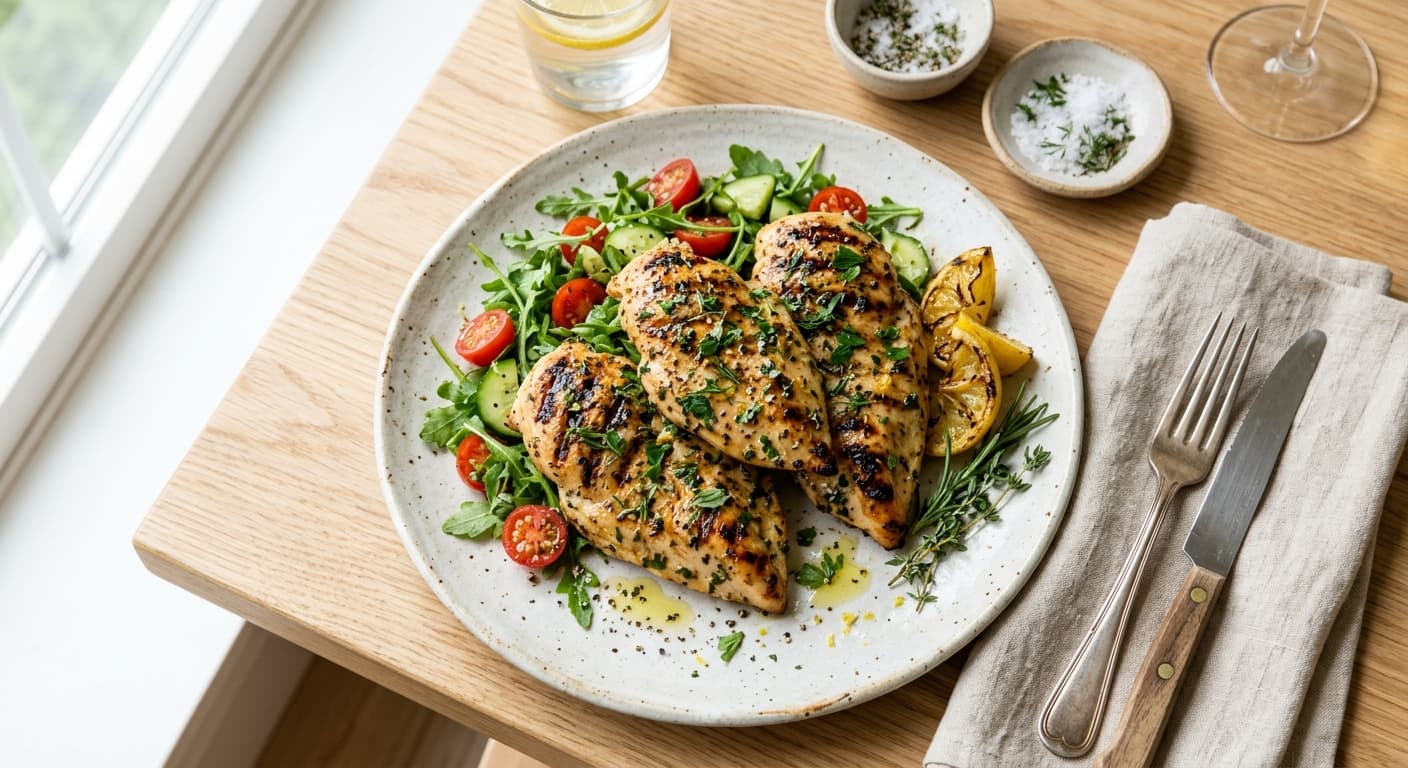 Lemon Herb Grilled Chicken