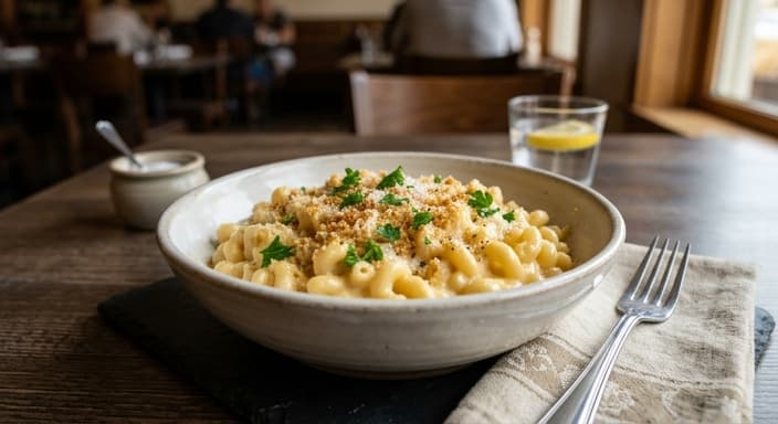 Lightened Mac & Cheese (Greek Yogurt)