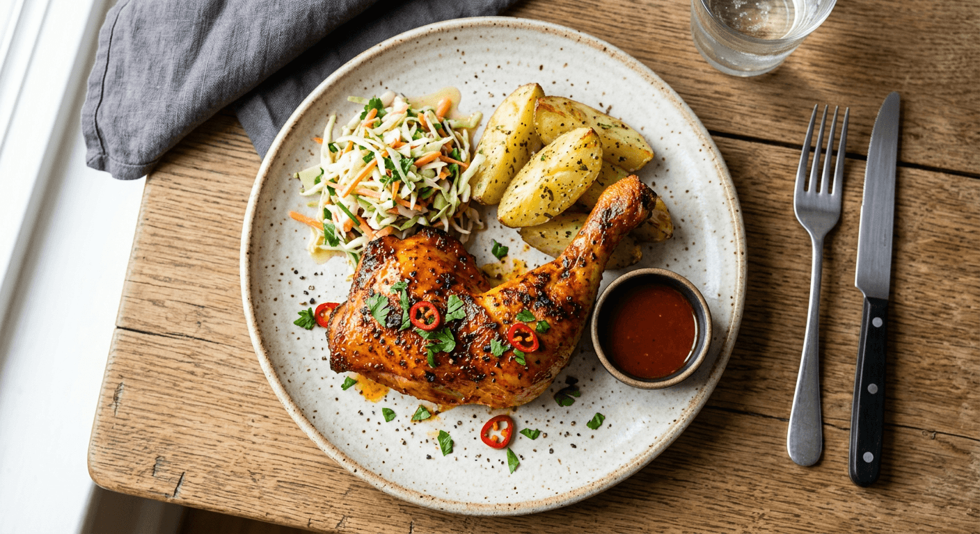 Lousiana Hot Sauce Brined Chicken