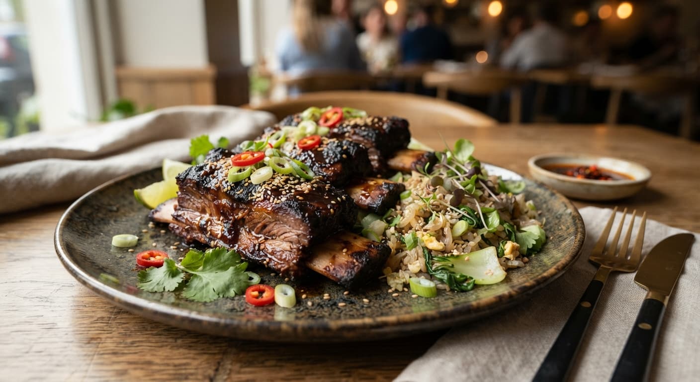 Low‑Carb Char Siu Beef Short Ribs