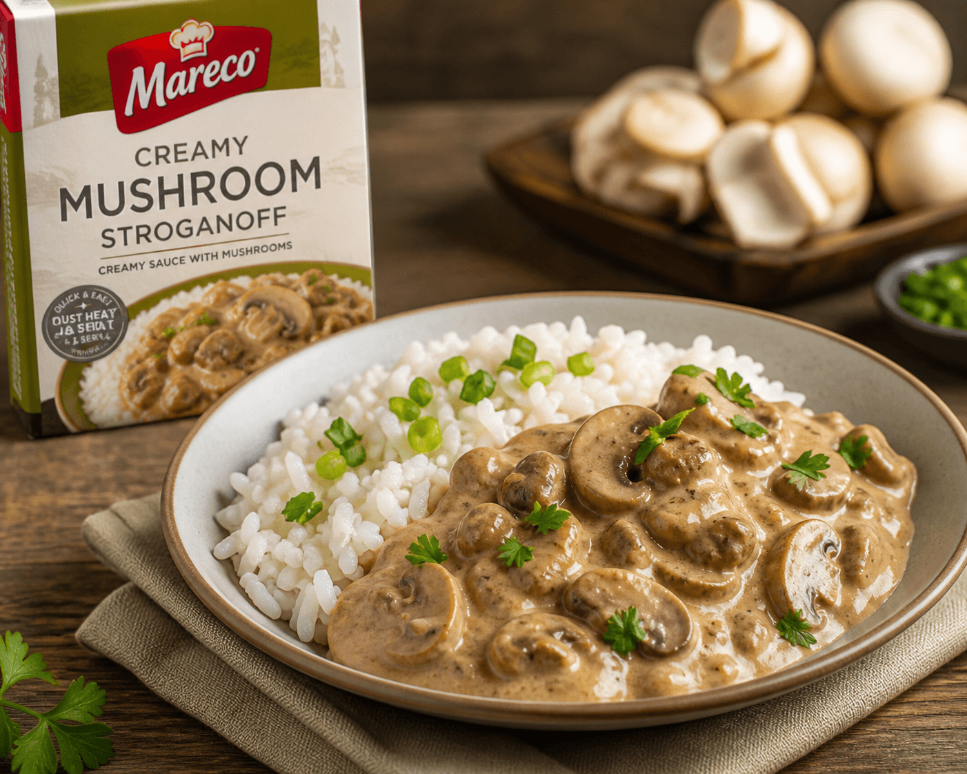 Mareco Creamy Mushroom Stroganoff