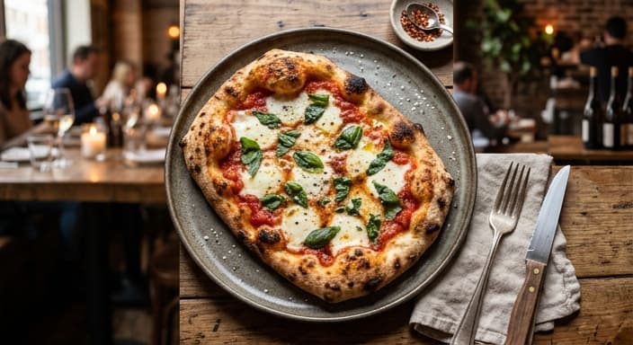 Margherita-Style Flatbread Pizza