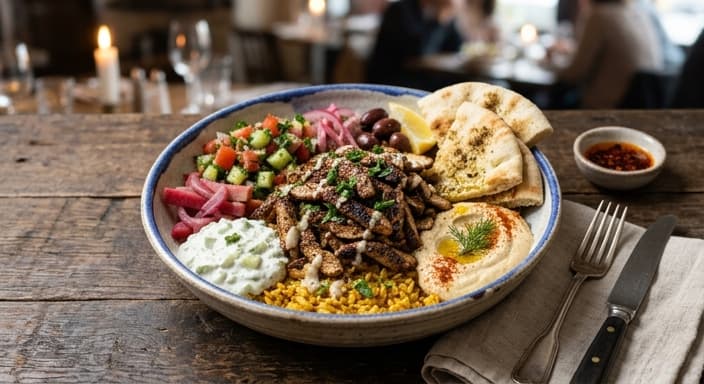 Mediterranean Chicken Shawarma Bowls