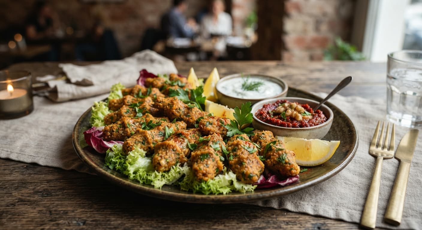 Mercimek Köftesi (Spiced Red Lentil Patties)