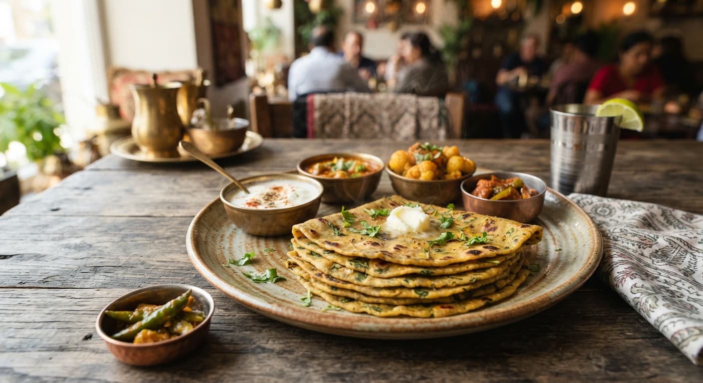 Methi Thepla (Fenugreek Flatbread)