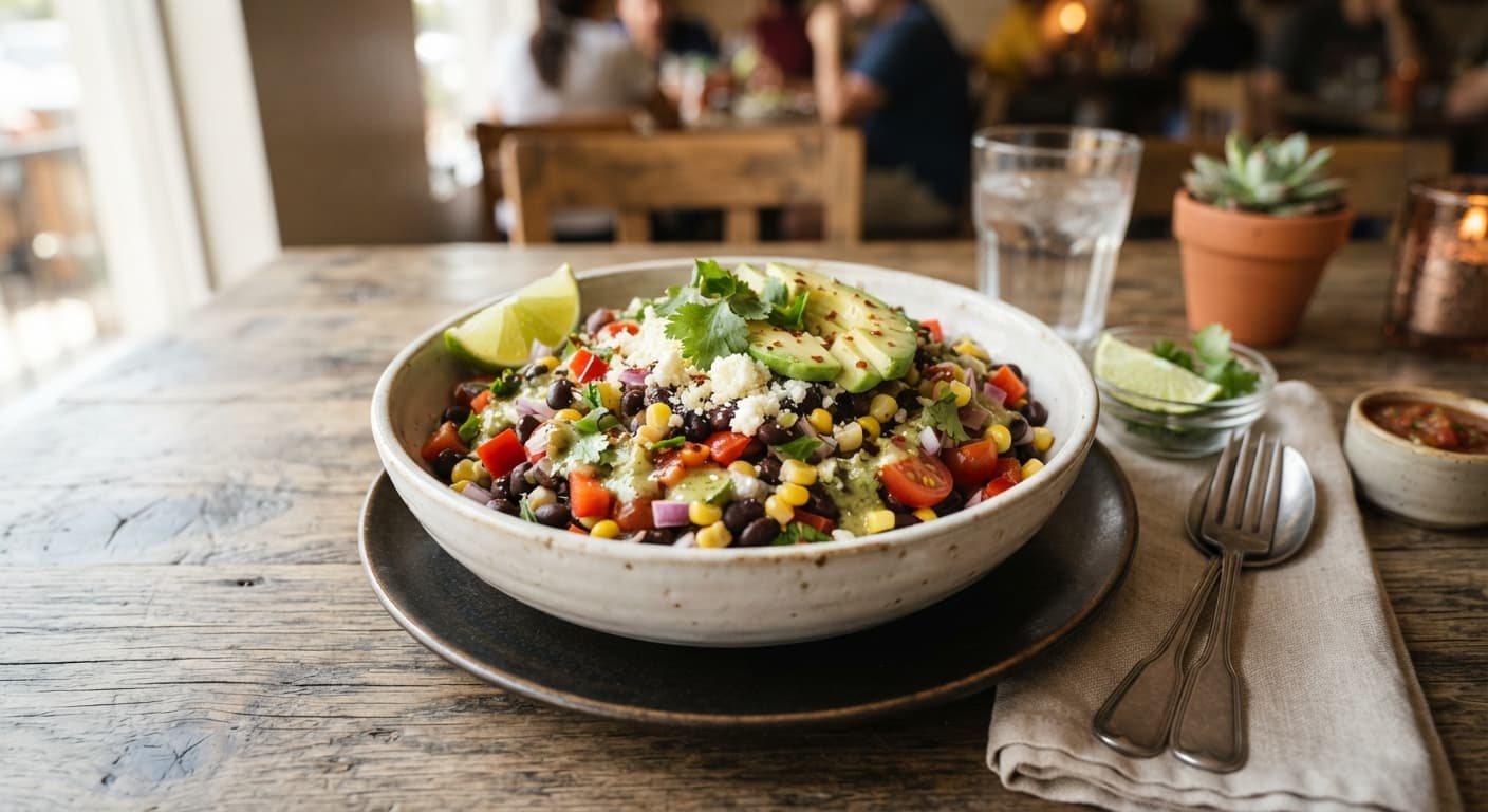 Mexican Black Bean and Corn Salad