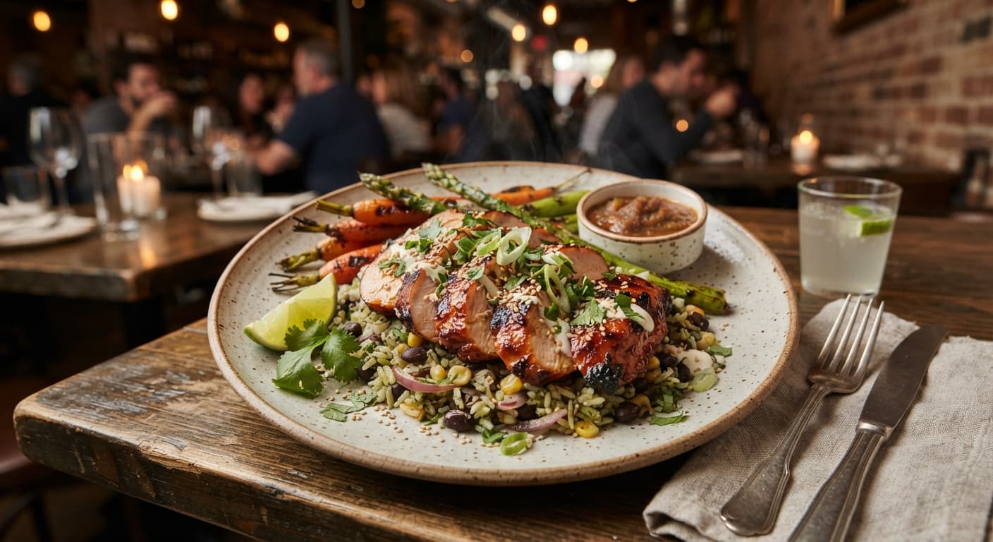Mexican Chipotle Char Siu Turkey Cutlets