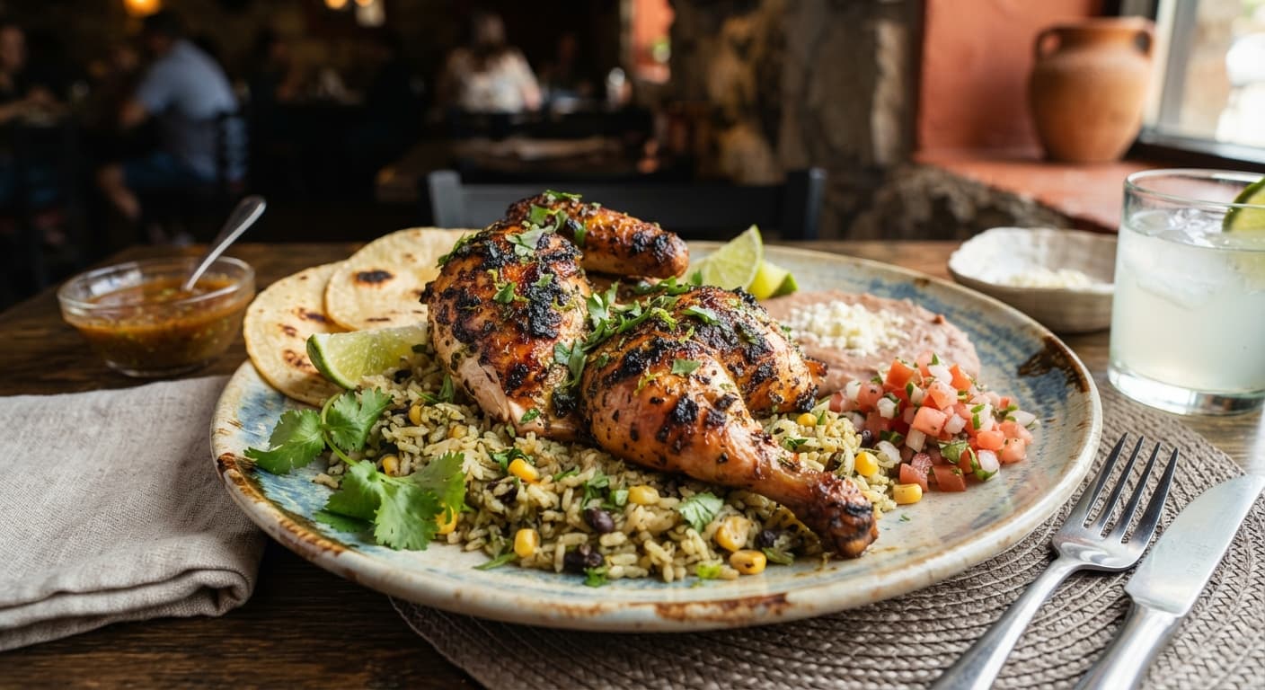 Mexican Garlic-Lime Roasted Chicken
