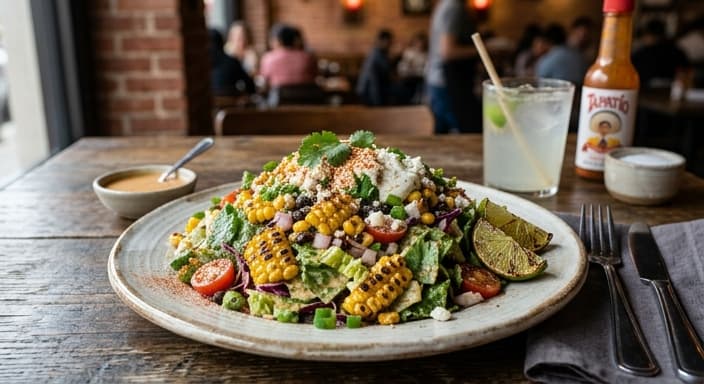 Mexican Street Corn Chopped Salad
