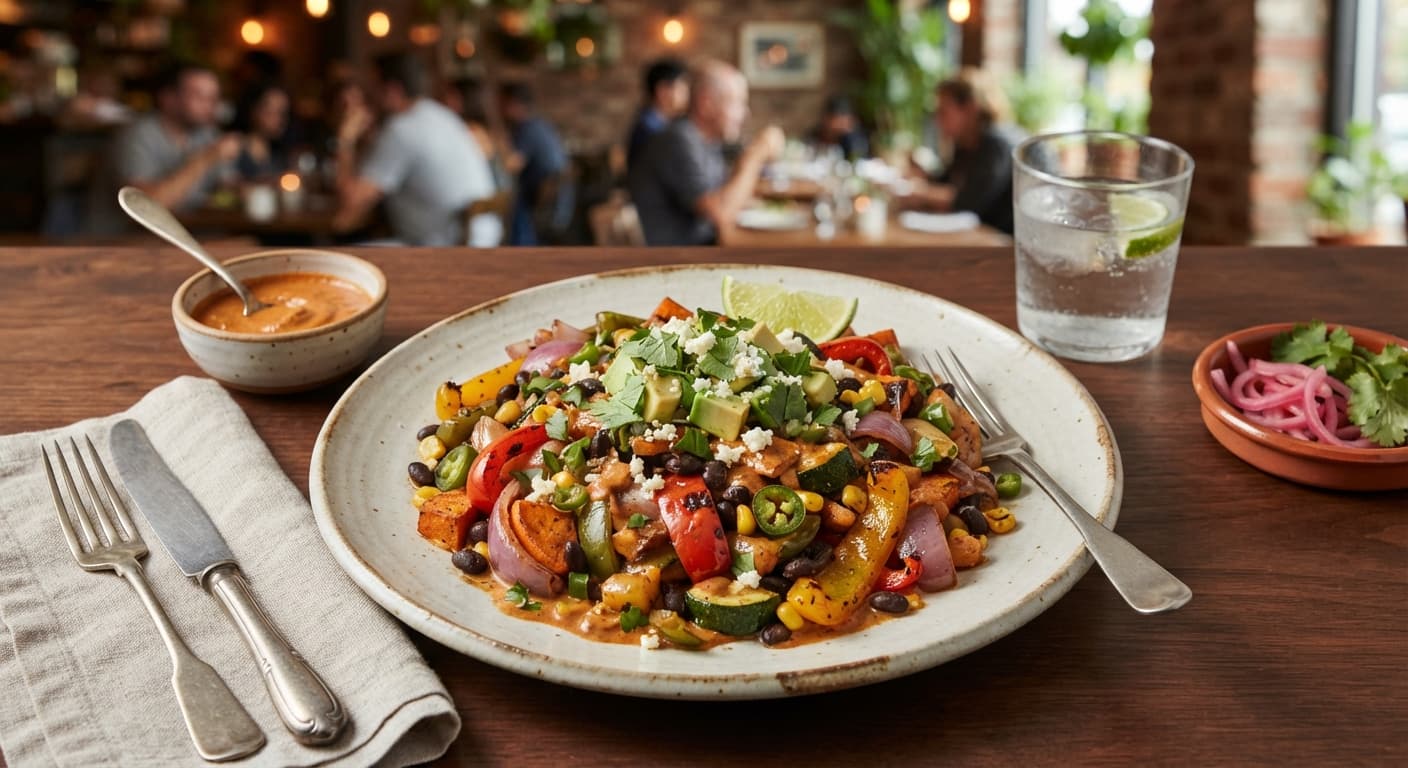 Mexican‑Style Veggie Stir‑Fry with Chipotle Sauce