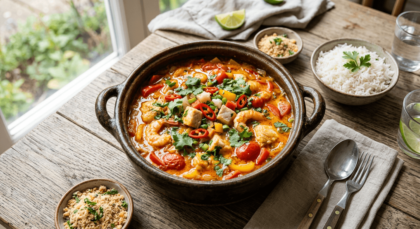 Moqueca Baiana Brazilian Fish Stew