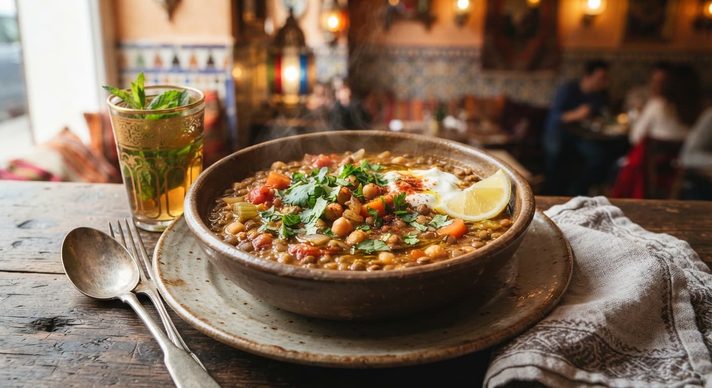 Moroccan-Style Lentil Stew