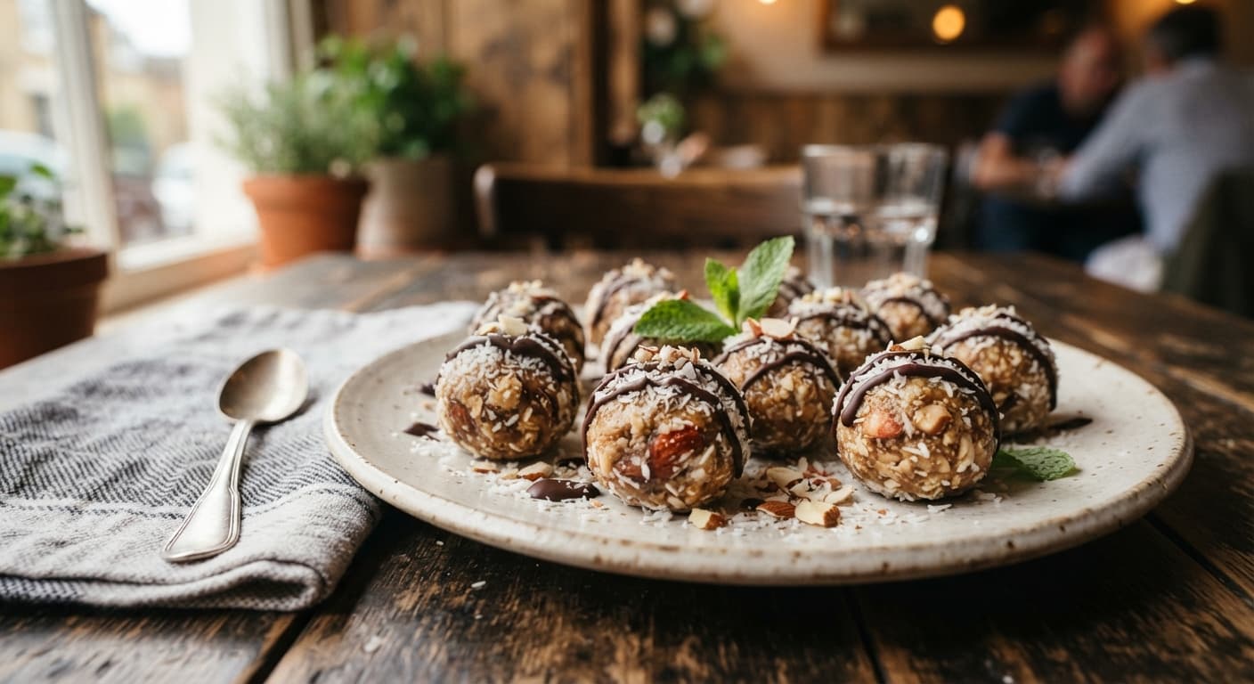 No-Bake Almond Coconut Energy Bites