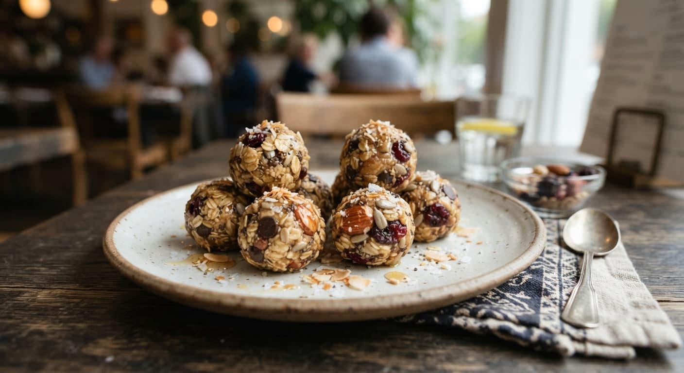 No-Bake Müsli Honey Energy Bites
