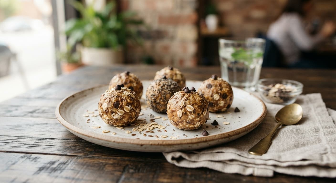 No-Bake Peanut Butter Oat Energy Bites