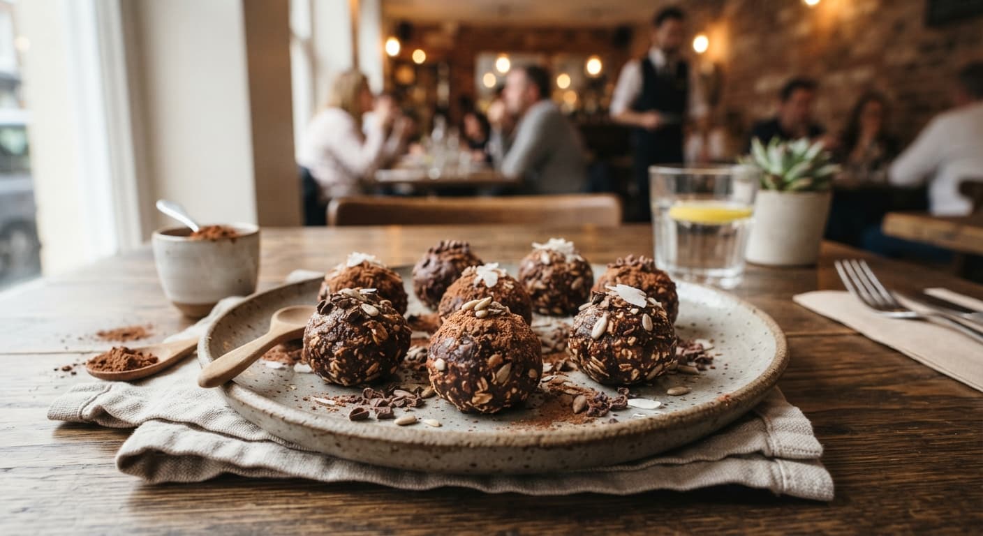 No-Bake Sunflower Cacao Energy Bites