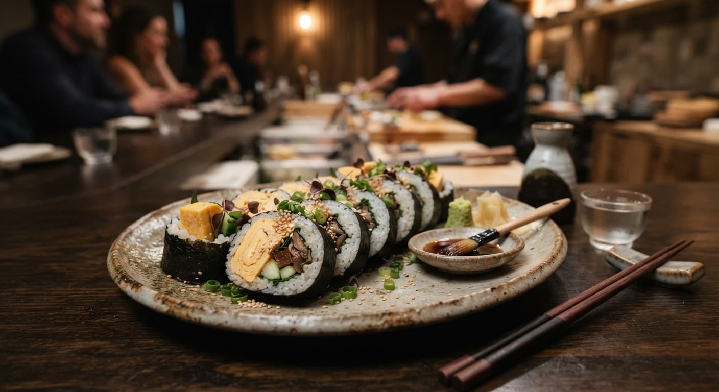 Omakase Tamagoyaki Sushi Rolls