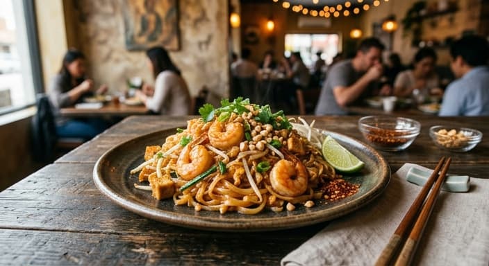 Pad Thai-Style Noodles (Weeknight Shortcut)