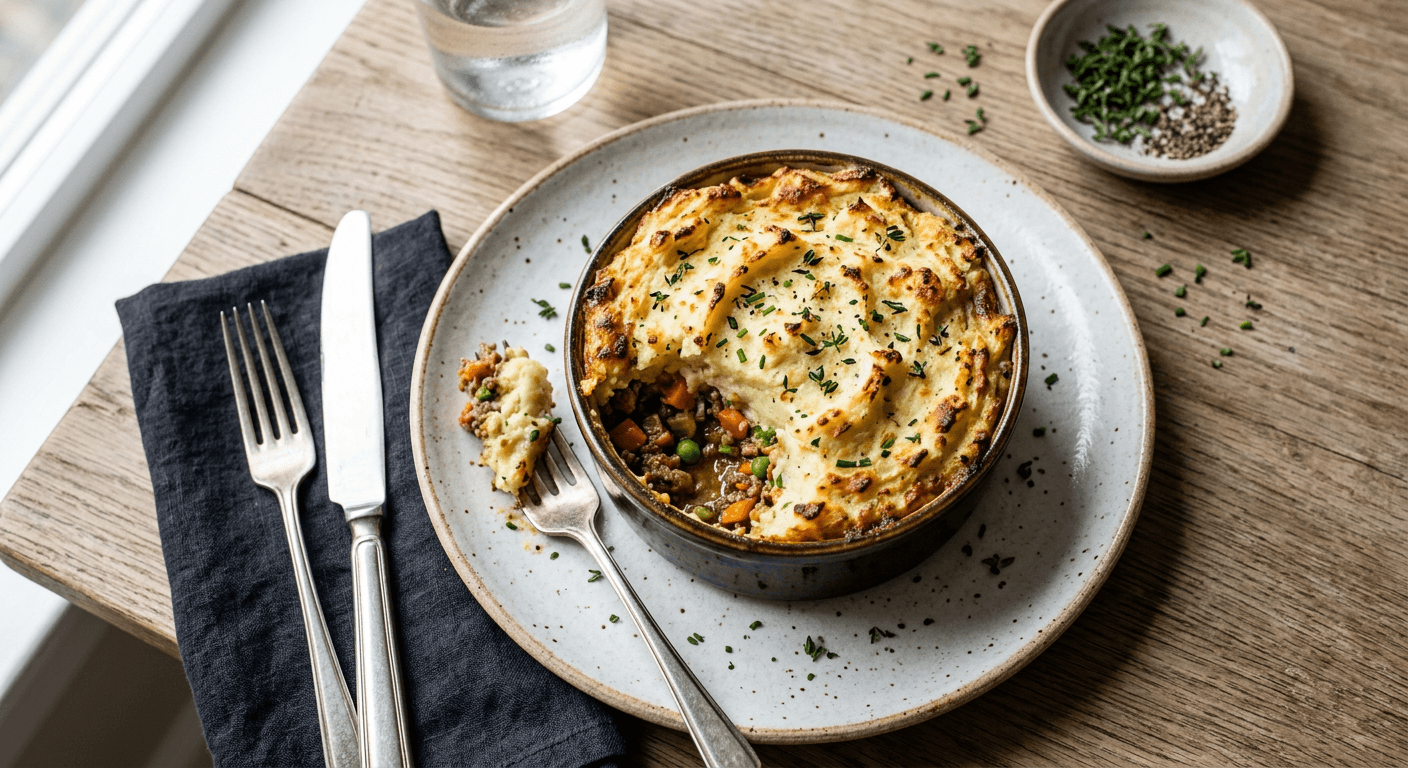 Paleo Shepherd’s Pie with Mashed Cauliflower