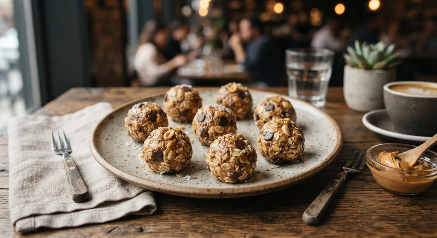 Peanut Honey Oat Energy Bites