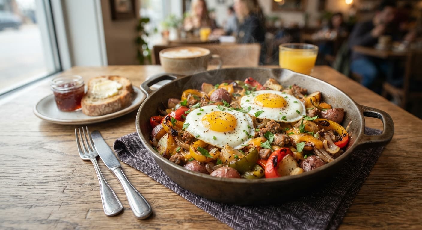 Potato and Pepper Breakfast Skillet
