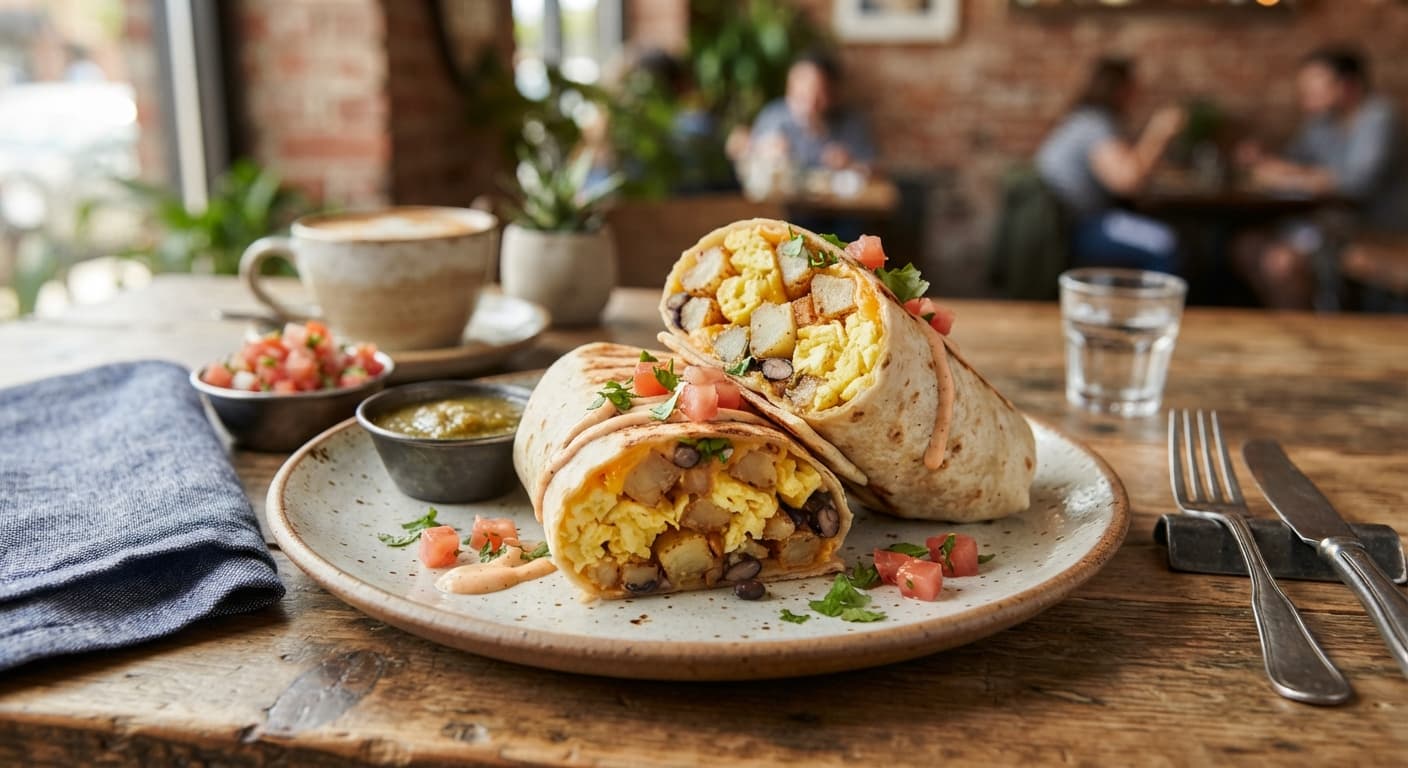 Potato & Egg Breakfast Wraps